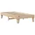 Produktbild 6 för Sängram utan madrass 75x190 cm massiv furu