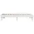 Produktbild 5 för Sängram utan madrass vit 75x190 cm massiv furu