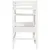 Produktbild 6 för Loftsäng utan madrass vit 80x200cm massiv furu