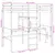 Produktbild 10 för Loftsäng utan madrass vit 80x200cm massiv furu