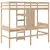 Produktbild 6 för Loftsäng utan madrass 90x190 cm massiv furu