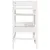 Produktbild 6 för Loftsäng utan madrass vit 90x190 cm massiv furu