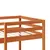 Produktbild 8 för Loftsäng utan madrass vaxbrun 90x190 cm massiv furu