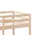Produktbild 8 för Loftsäng med skrivbord&bänkar 90x200 cm massiv furu