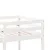 Produktbild 8 för Loftsäng med skrivbord&bänkar vit 90x190 cm massiv furu