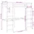 Produktbild 10 för Våningssäng med skrivbord 90x200 cm massiv furu