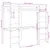 Produktbild 10 för Loftsäng utan madrass 80x200 cm massiv furu