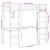 Produktbild 10 för Loftsäng utan madrass vit 80x200cm massiv furu