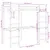 Produktbild 10 för Loftsäng utan madrass vaxbrun 75x190 cm massiv furu