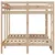 Produktbild 6 för Våningssäng 3 platser 140x200/70x140 cm massiv furu