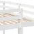Produktbild 8 för Våningssäng 3 platser vit 140x200/70x140 cm massiv furu