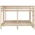 Produktbild 6 för Våningssäng 3 platser 140x200/70x140 cm massiv furu