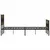 Produktbild 5 för Sängram utan madrass metall rökfärgad ek 140x190 cm