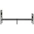 Produktbild 5 för Sängram utan madrass metall sonoma-ek 80x200 cm