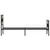 Produktbild 5 för Sängram utan madrass metall sonoma-ek 100x200 cm