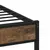 Produktbild 7 för Sängram utan madrass med huvudgavel sonoma-ek 75x190 cm