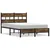 Produktbild 2 för Sängram utan madrass med huvudgavel sonoma-ek 120x190 cm