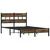 Produktbild 3 för Sängram utan madrass med huvudgavel sonoma-ek 120x190 cm