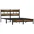 Produktbild 3 för Sängram utan madrass med huvudgavel sonoma-ek 140x190 cm