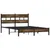 Produktbild 3 för Sängram utan madrass med huvudgavel sonoma-ek 150x200 cm