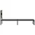 Produktbild 5 för Sängram utan madrass metall sonoma-ek 90x190 cm