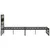Produktbild 5 för Sängram utan madrass metall sonoma-ek 140x190 cm