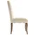 Produktbild 5 för Matstolar 4 st beige linnedesign tyg