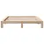 Produktbild 4 för Sängram utan madrass 180x200 cm massiv furu