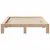 Produktbild 4 för Sängram utan madrass 160x200 cm massiv furu
