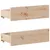 Produktbild 8 för Sängram utan madrass med huvudgavel 160x200 cm massiv furu
