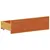 Produktbild 9 för Sängram utan madrass med huvudgavel brun 140x190 cm massiv furu