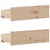 Produktbild 7 för Sängram utan madrass med huvudgavel 90x190 cm massiv furu