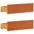 Produktbild 7 för Sängram utan madrass med huvudgavel brun 90x190 cm massiv furu