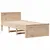 Produktbild 5 för Sängram utan madrass med huvudgavel 75x190 cm massiv furu