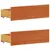 Produktbild 7 för Sängram utan madrass med huvudgavel brun 75x190 cm massiv furu