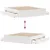 Produktbild 10 för Sängram utan madrass med lådor vit 180x200 cm massiv furu