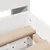 Produktbild 9 för Sängram utan madrass vit 200x200 cm massiv furu