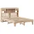 Produktbild 3 för Sängram utan madrass 140x190 cm massiv furu