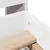 Produktbild 9 för Sängram utan madrass vit 120x190 cm massiv furu