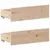 Produktbild 10 för Säng med bokhylla utan madrass 140x200cm massiv furu