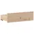 Produktbild 11 för Säng med bokhylla utan madrass 75x190cm massiv furu