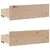 Produktbild 9 för Säng med bokhylla utan madrass 120x200 cm massiv furu