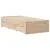 Produktbild 6 för Säng med bokhylla utan madrass 90x200cm massiv furu