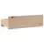 Produktbild 8 för Säng med bokhylla utan madrass 90x190cm massiv furu