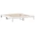 Produktbild 5 för Sängram utan madrass vit 140x190 cm massiv furu