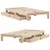 Produktbild 9 för Sängram utan madrass 90x190 cm massiv furu