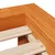 Produktbild 10 för Sängram utan madrass vaxad brun 90x190 cm massiv furu