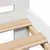 Produktbild 10 för Sängram utan madrass vit 180x200 cm massiv furu