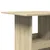 Produktbild 7 för Barbord med förvaring sonoma-ek 60x60x102 cm konstruerat trä