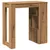 Produktbild 6 för Barbord med hyllor artisian-ek 102x50x103,5 cm konstruerat trä